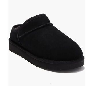 UGG Women's Black Suede Slippers
